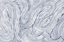 Abstract image of blue waves.